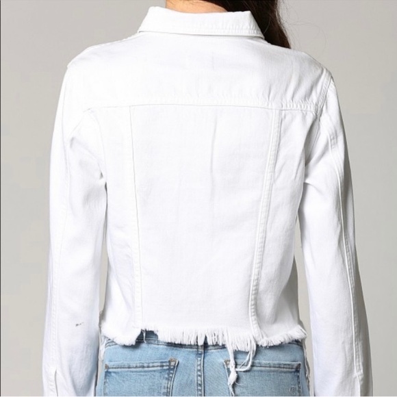 White Denim Jacket - Picture 3 of 9